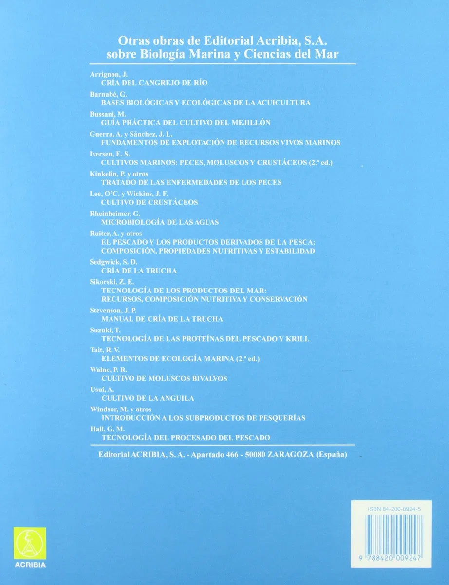 Acuicultura para veterinarios (SIN COLECCION)