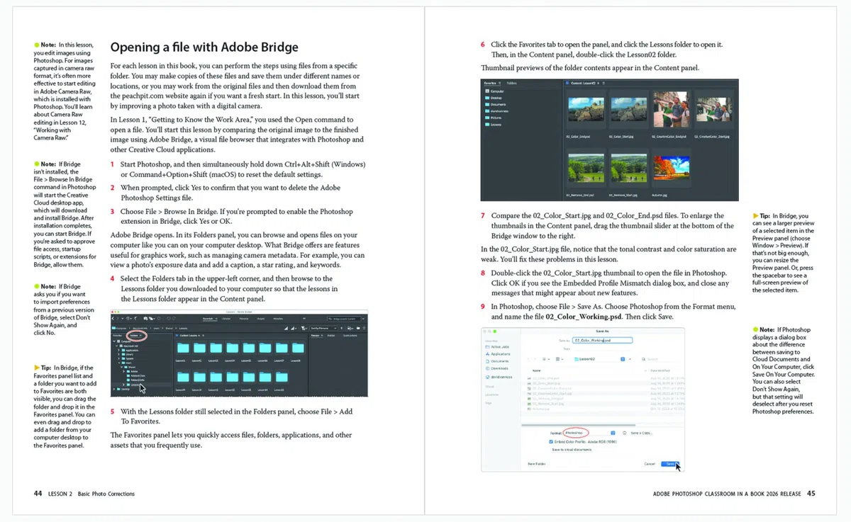 Adobe Photoshop Classroom in a Book 2026 Release